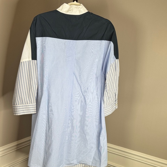 Tuckernuck Pomander Place Burnell Colorblock Shirt Dress Size XL - Picture 8 of 8